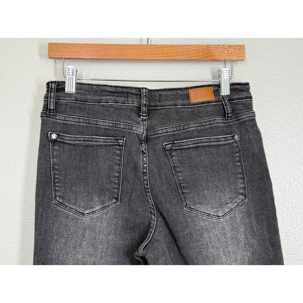 Judy Blue Boyfriend Jeans Size 7/28 Gray Wash Denim Cuffed Ankle Casual JB88130 - Picture 9 of 14